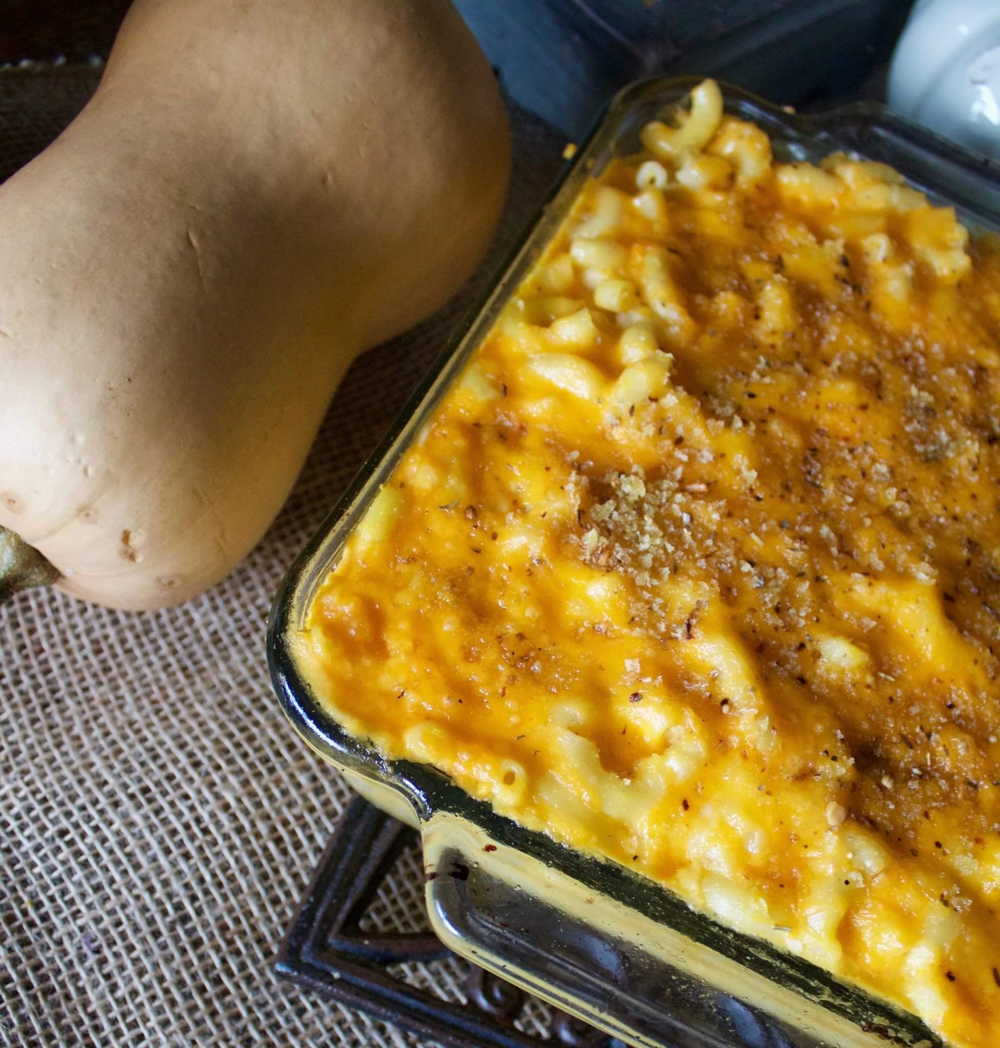Butternut Squash Mac and Cheese