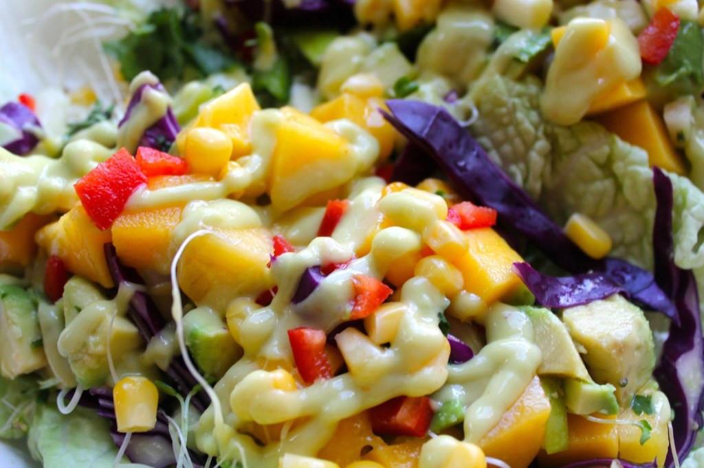 RAW Napa Cabbage Tacos with an Avocado, Ginger and Lime&nbsp;Sauce