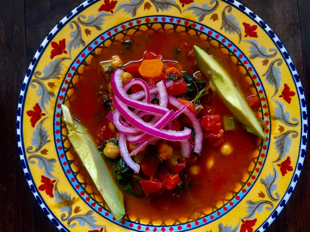 Shawarma Chickpea and Kale&nbsp;Stew