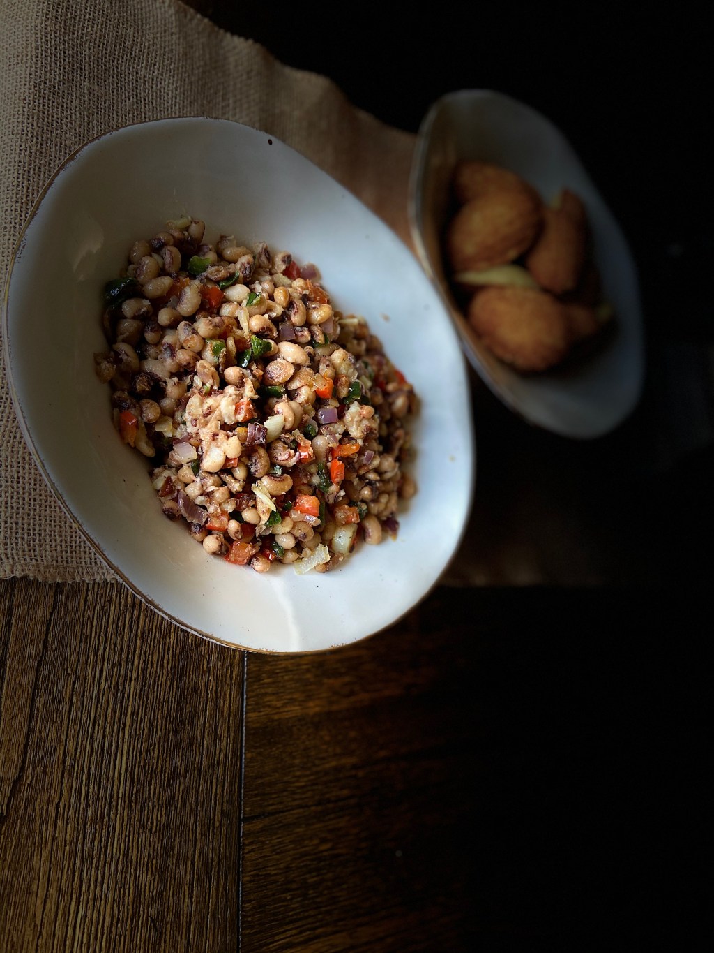 Fried Black Eyed&nbsp;Peas