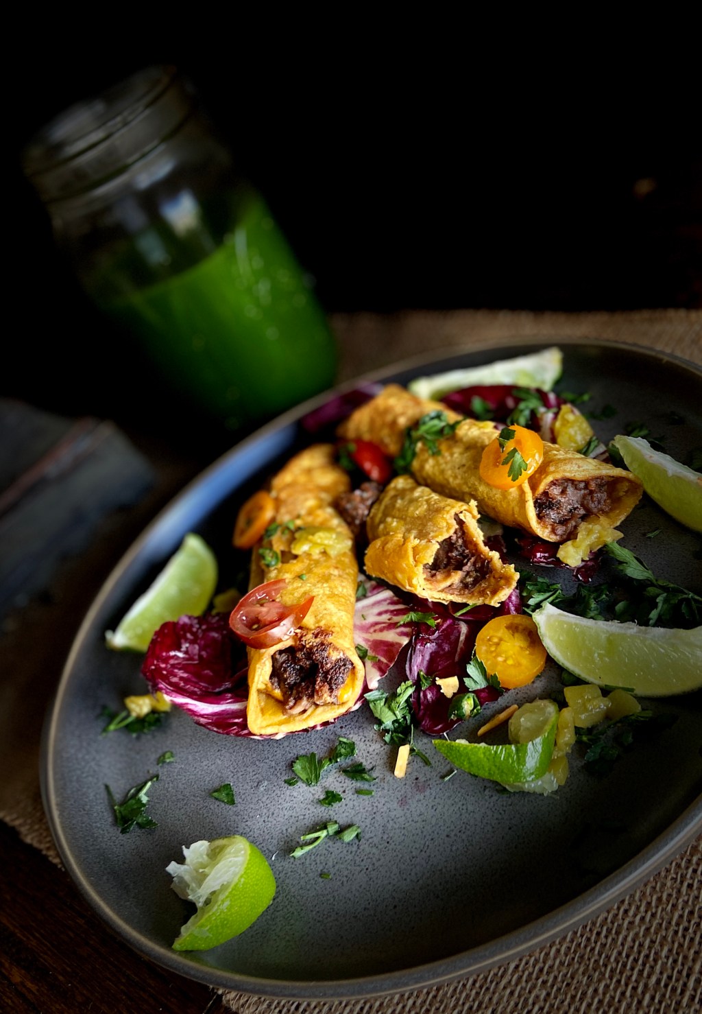 Craving Taquitos?  Spicy Vegan&nbsp;Taquitos