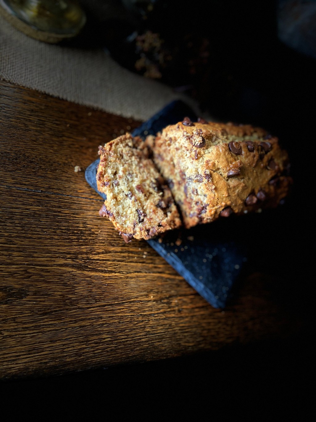 Chocolate Chip Banana Pecan&nbsp;Bread
