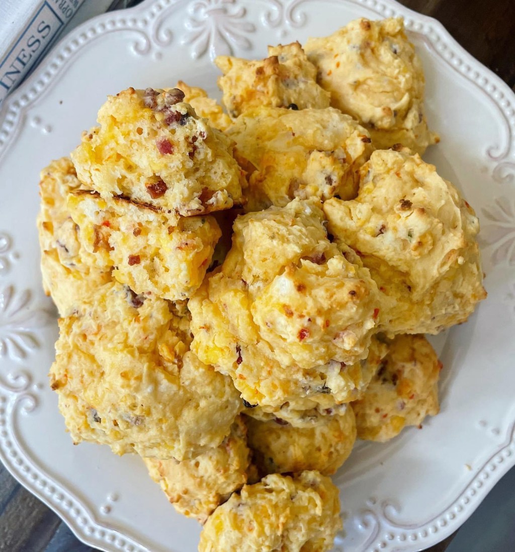 Pimento Cheese and Bacon&nbsp;Biscuits