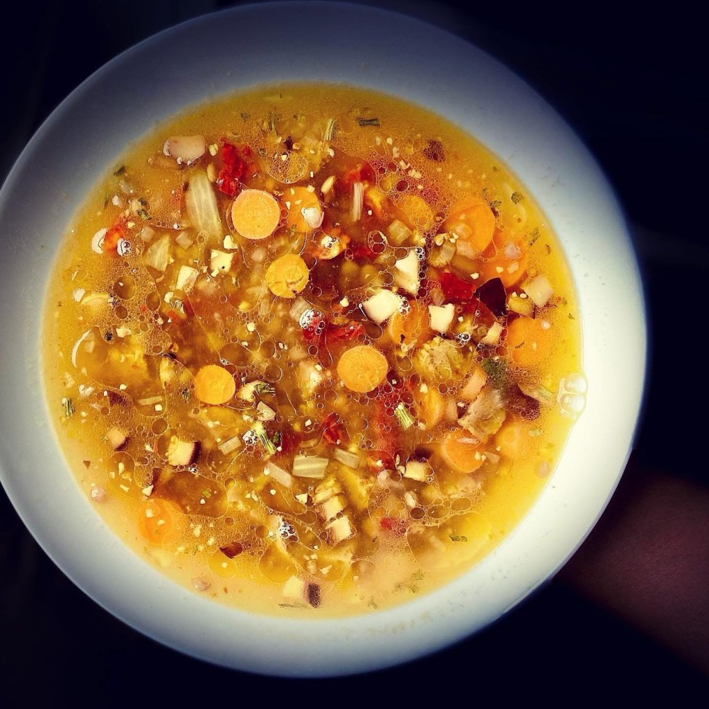 Nourish Your Soul This Winter: Lentil, Red Quinoa, and Shiitake Mushroom&nbsp;Soup