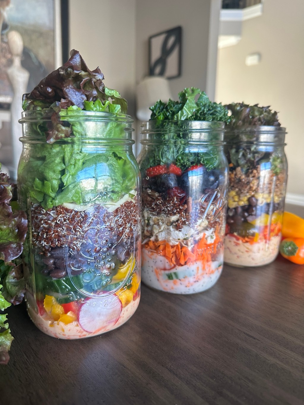 Three Mason Jar Salads for Meal Prep and On The&nbsp;Go