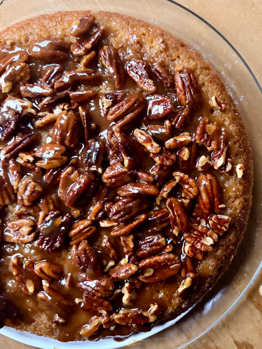 Snowed In Baking: Upside-Down Praline Skillet Cake&nbsp;Recipe