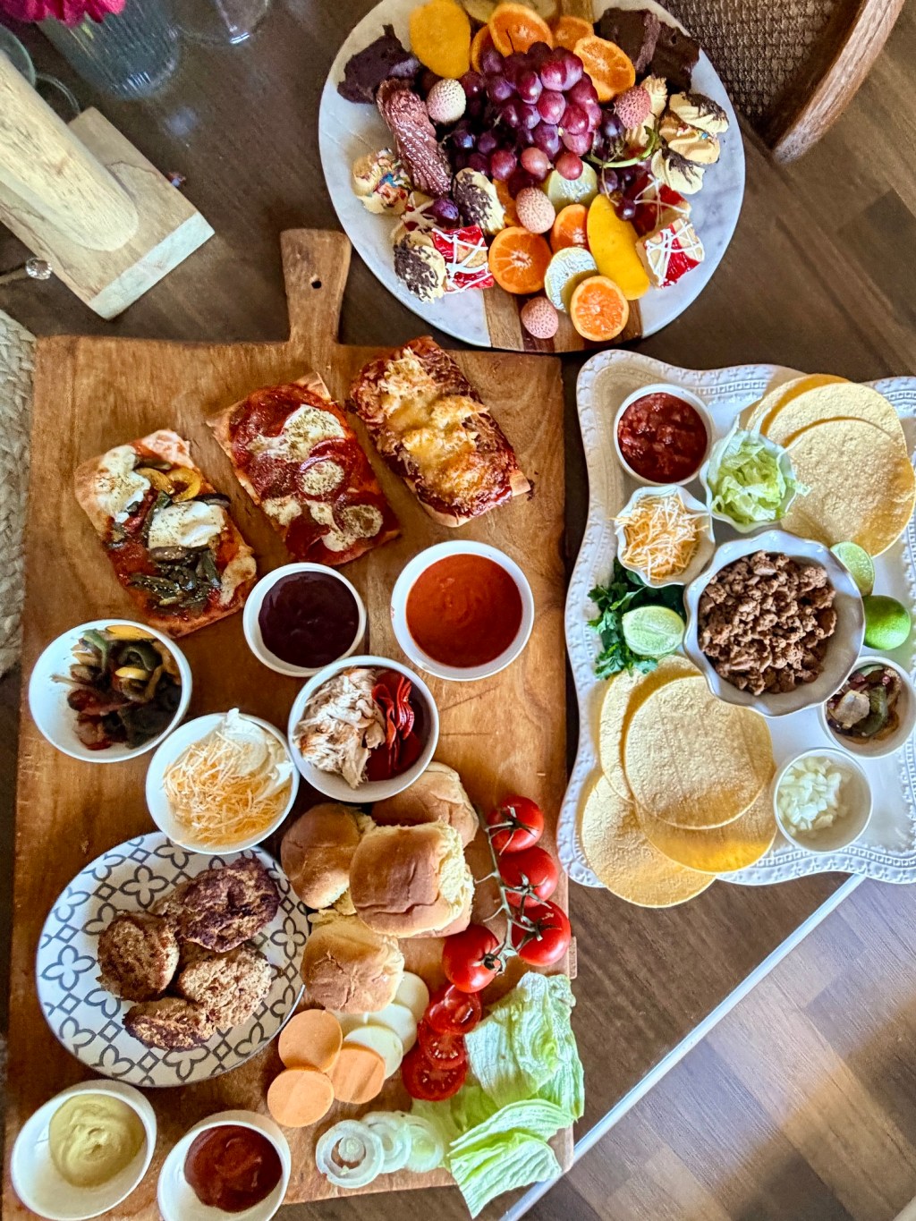 Interactive Family Dinner Boards